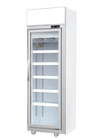 5 congelador comercial da exposição do supermercado da porta de 450L camadas do aço revestido plástico do único