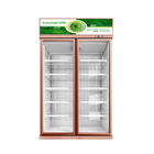 Equipamento de refrigeração de vidro de alta qualidade da porta da exposição comercial do refrigerador da bebida
