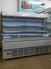 Refrigeradores abertos da exposição de Multideck da cortina vertical de poupança de energia para a loja
