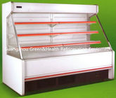 Refrigeradores abertos da exposição de Multideck da cortina vertical de poupança de energia para a loja