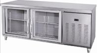 110V 60HZ 1/2/3 portas sob o congelador de refrigerador contrário para o hotel da cozinha, refrigerador de Undercounter
