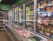 Exposição combinada congelador do refrigerador do congelador da exposição do supermercado
