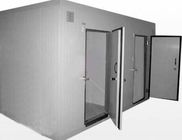 Sala de armazenamento frio da galinha/frutas e legumes com balanço ou a porta deslizante