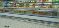 Congelador livre 90mm de Frost da ilha independente do supermercado densamente com corpo de Toughed