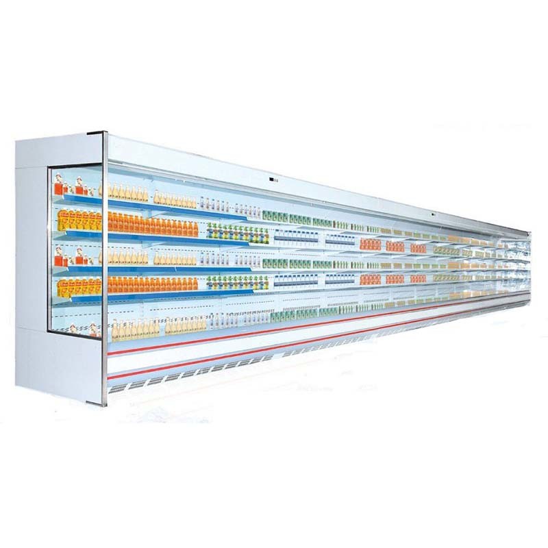 Mostra aberta personalizada refrigerador de Fuit da promoção do refrigerador do tamanho do supermercado do fabricante de China