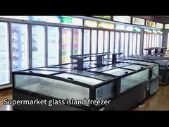 Compre um freezer comercial de grande capacidade com interior de alumínio de -18~-22 graus de descongelamento automático