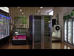 Refrigerador de vinhos com ventilação a 360° com 418L 220V 50HZ e sistema automático de descongelamento