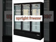 Refrigerador comercial de exibição com porta de vidro vertical