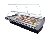 Refrigerador amigável dinâmico da exposição das guloseimas de Eco do refrigerador da exposição de 2 supermercados finos do medidor