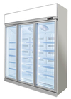Congelador comercial ereto de aço inoxidável -22°C da exposição com 3 portas