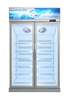 Congelador comercial ereto de aço inoxidável -22°C da exposição com 3 portas