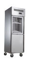Refrigerador ereto comercial R134a com pé de carregamento ajustado