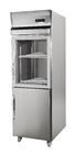 Refrigerador ereto comercial R134a com pé de carregamento ajustado