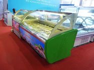 Geladeiras expositoras de sorvete com economia de energia com 20 recipientes -22 - 18 °C OEM