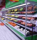 Refrigerador aberto personalizado de Multideck da ilha/refrigerador aberto exposição do supermercado