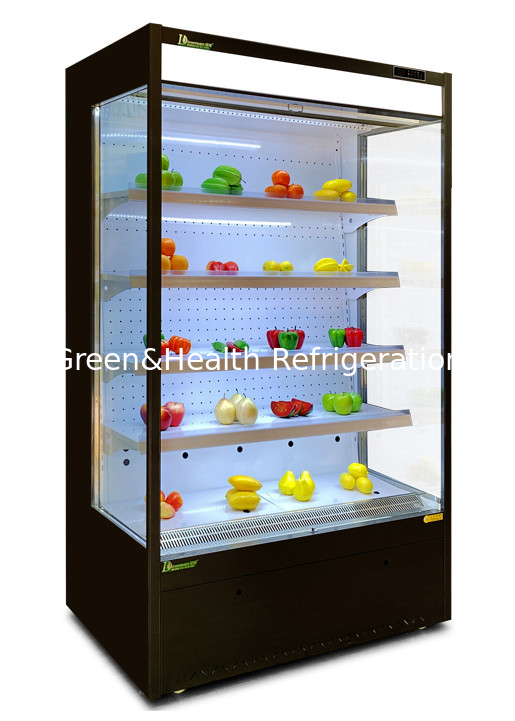 Refrigerador aberto ereto da loja de mantimento da loja de Mini Multideck Freezer For Chain