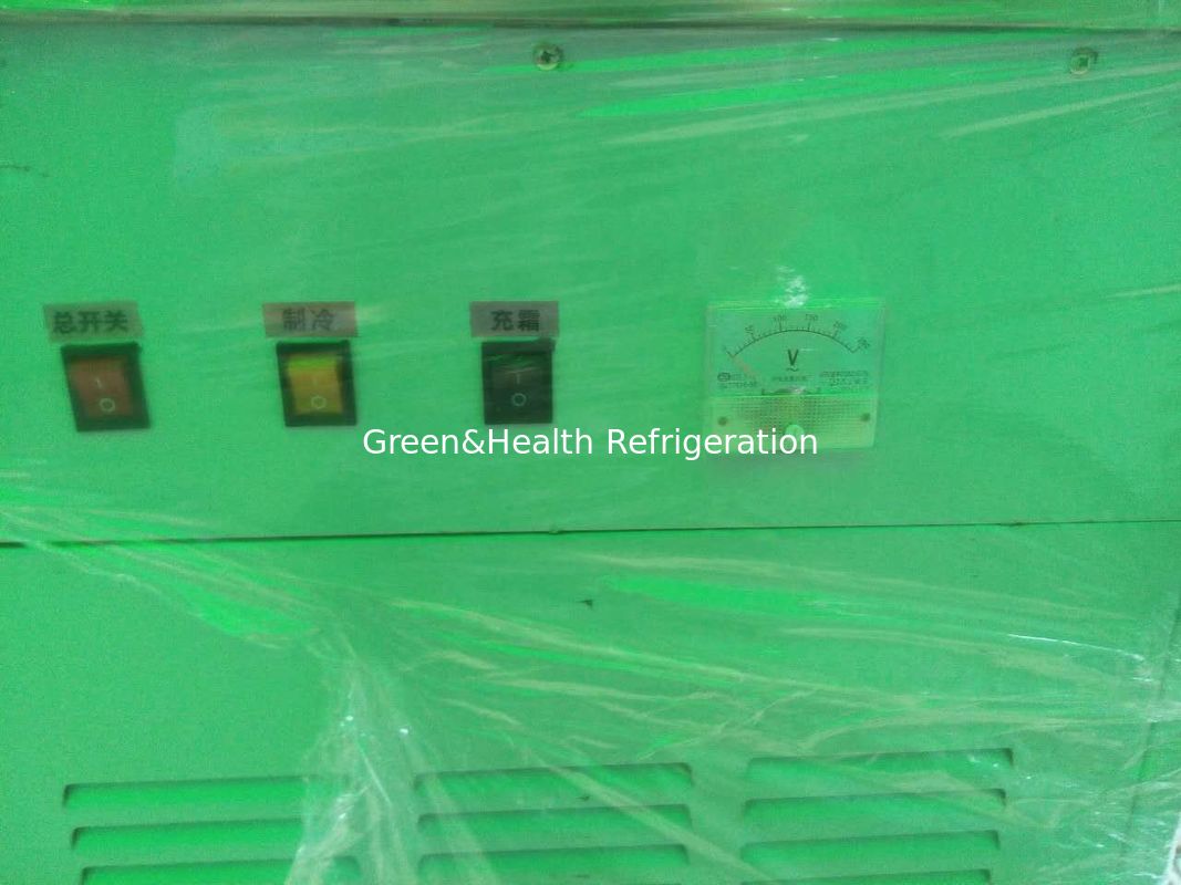 1Máquina de gelado frito de 5 kW com construção de aço inoxidável 201