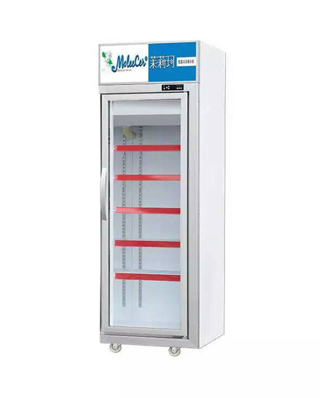 Refrigerador de porta de vidro de 457L Mini Refrigerador de porta de vidro de 1 porta Refrigerador para US Standard 17 Cu.Ft.