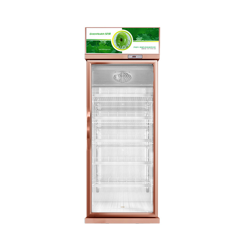 Refrigerador de porta de vidro de 457L Mini Refrigerador de porta de vidro de 1 porta Refrigerador para US Standard 17 Cu.Ft.