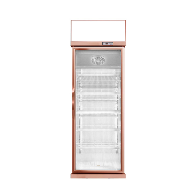 Refrigerador de porta de vidro de 457L Mini Refrigerador de porta de vidro de 1 porta Refrigerador para US Standard 17 Cu.Ft.