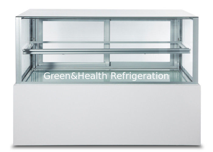 4 pés quadrados Glass Cake Display Chiller Patisserie Bakery Display Case