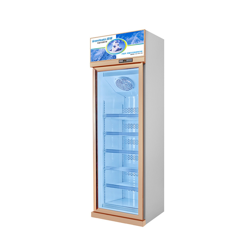 Acontecimento de energia Display comercial personalizável congelador para a conservação de produtos alimentares