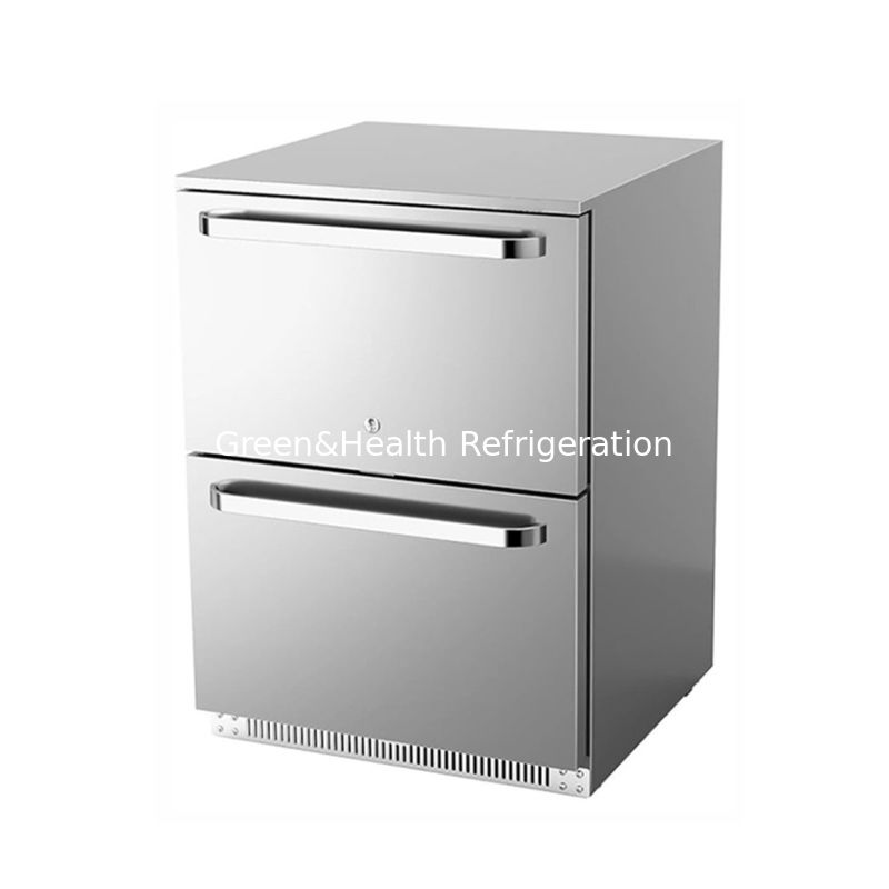 Certificado ETL 900L 100 latas Refrigerador de bebidas porta de vidro completa Refrigerador exterior