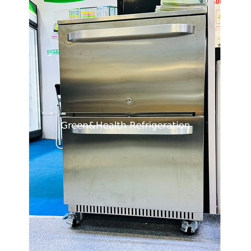 Certificado ETL 900L 100 latas Refrigerador de bebidas porta de vidro completa Refrigerador exterior