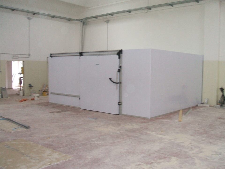 Unidades de refrigeração de armazenamento a frio arrefecidas a ar Sala de frio para soluções de refrigeração personalizadas