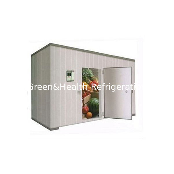 Sala de armazenamento a frio frigorífico de descongelamento elétrico automático para armazenamento de vegetais / frutas grandes