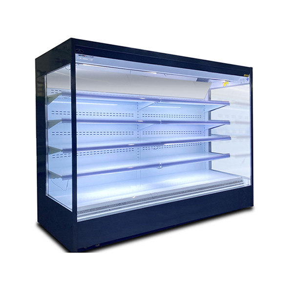 Cabine de cortina de ar de aço inoxidável com sementes de lótus e LED