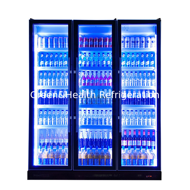 Multidor Rack Multicamadas Luzes Multicoloradas Bebidas Refrigerador Display Freezer