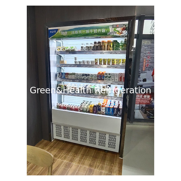 Display de armazenamento de frutas e vegetais de baixa temperatura