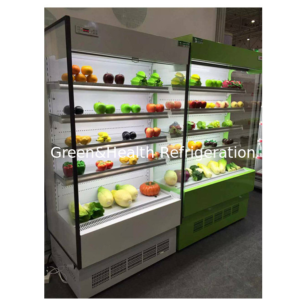 Display de armazenamento de frutas e vegetais de baixa temperatura