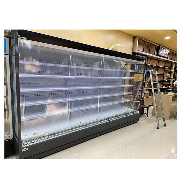 Alta Qualidade Comercial Ângulo Direito 5 camadas Prateleira Aberta Armazenamento de Alimentos Ar Condicionado Armário Cristalizador
