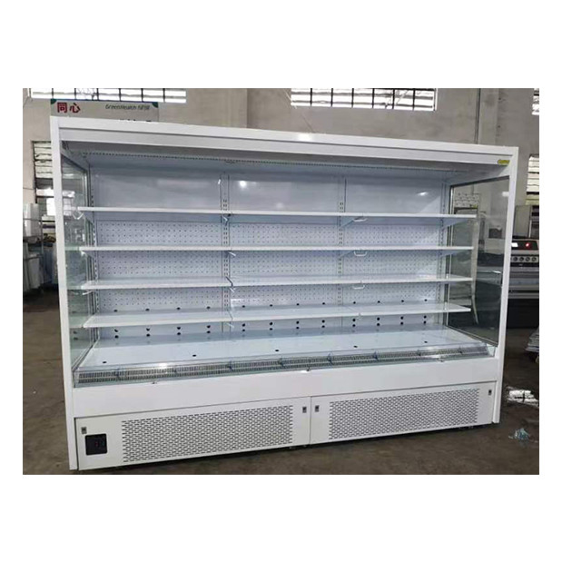Alta Qualidade Comercial Ângulo Direito 5 camadas Prateleira Aberta Armazenamento de Alimentos Ar Condicionado Armário Cristalizador