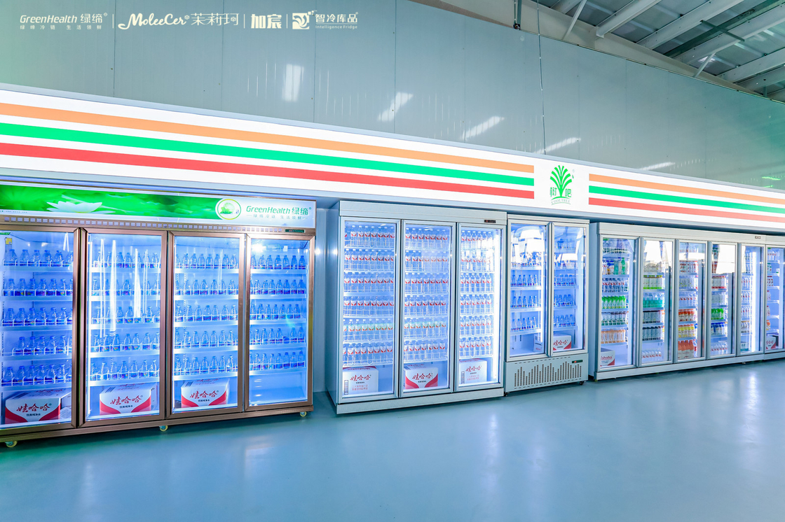 Refrigerador Comercial de Bebidas Porta de Vidro Frigorífico Para Bar, Bebidas Frigorífico Merchandiser