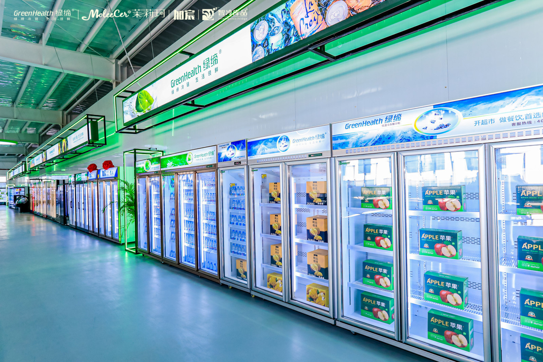 Refrigerador Comercial de Bebidas Porta de Vidro Frigorífico Para Bar, Bebidas Frigorífico Merchandiser