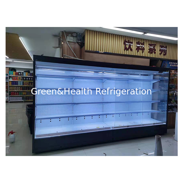 Refrigerador de armazenamento de frutas/vegetais/bebidas de supermercado/loja