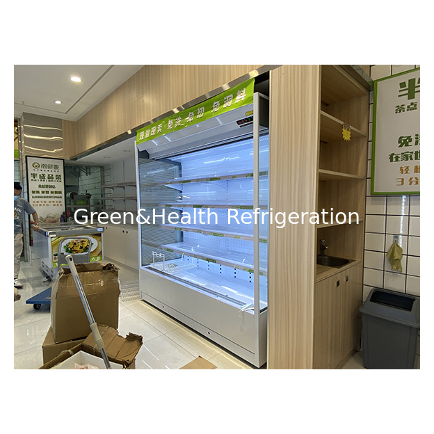 Refrigerador de armazenamento de frutas/vegetais/bebidas de supermercado/loja