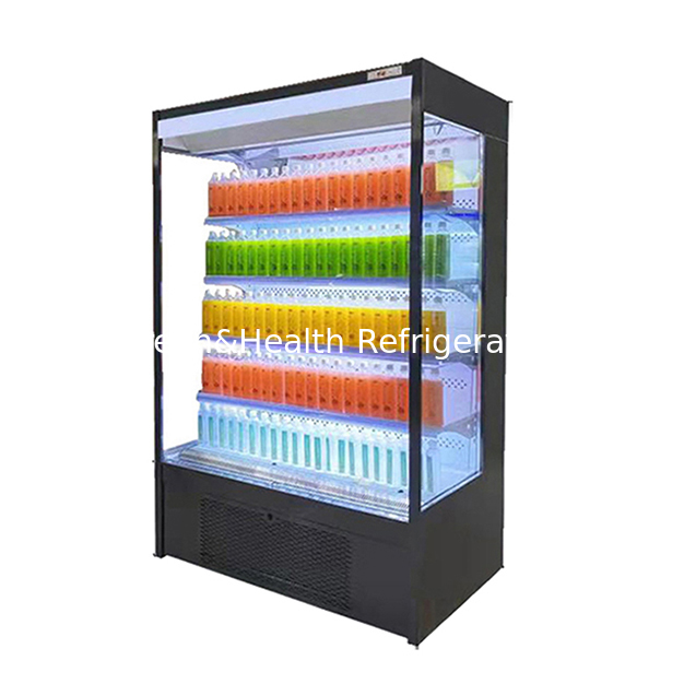 Vendas directas de fábrica Supermercados/lojas usam prateleiras abertas de várias camadas Pequenas geladeiras