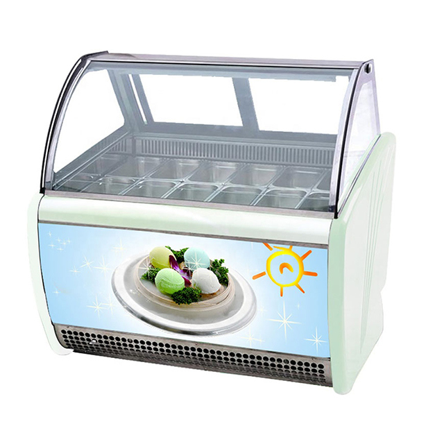 Congelador de gelados de grande capacidade para venda