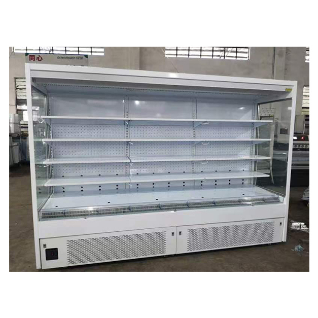 Refrigeradores de Ângulo Reto Abertos Com Múltiplas Prateleiras Para Venda