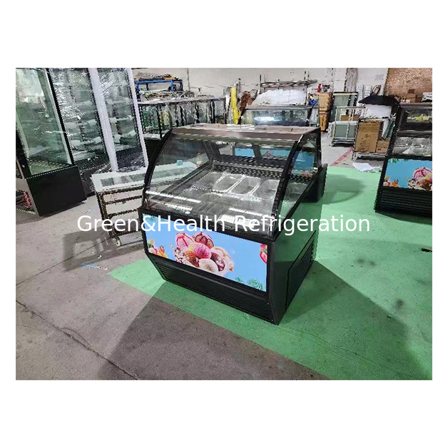 Lojas de bolos/lojas usam bolos Refrigerador Armazenamento Display Refrigeradores Freezer