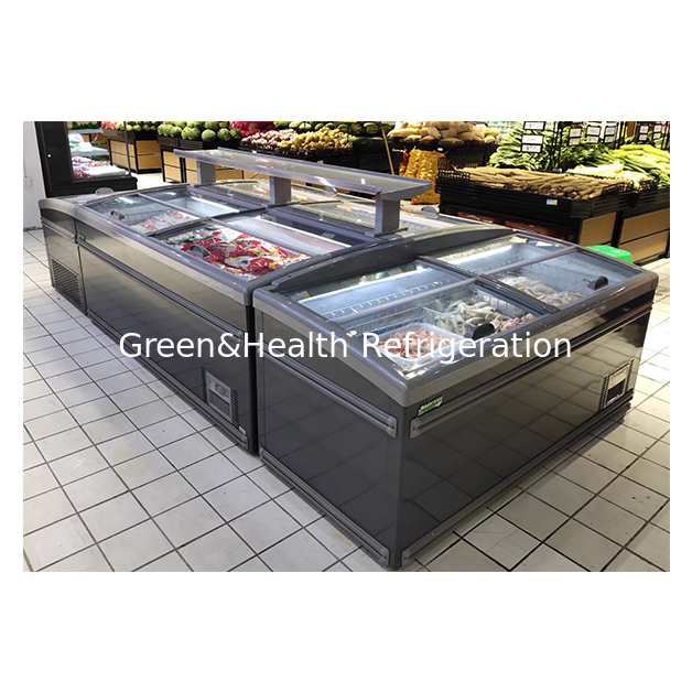 Supermercados Usam Ilhas de Refrigeração para Armazenamento de Alimentos Congelados em Baixa Temperatura