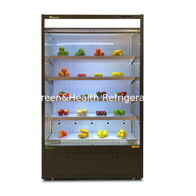 Supermarket/Store External Unit With Five Layer Shelf Design For Refrigerated Storage Of Goods Open Type Freezer