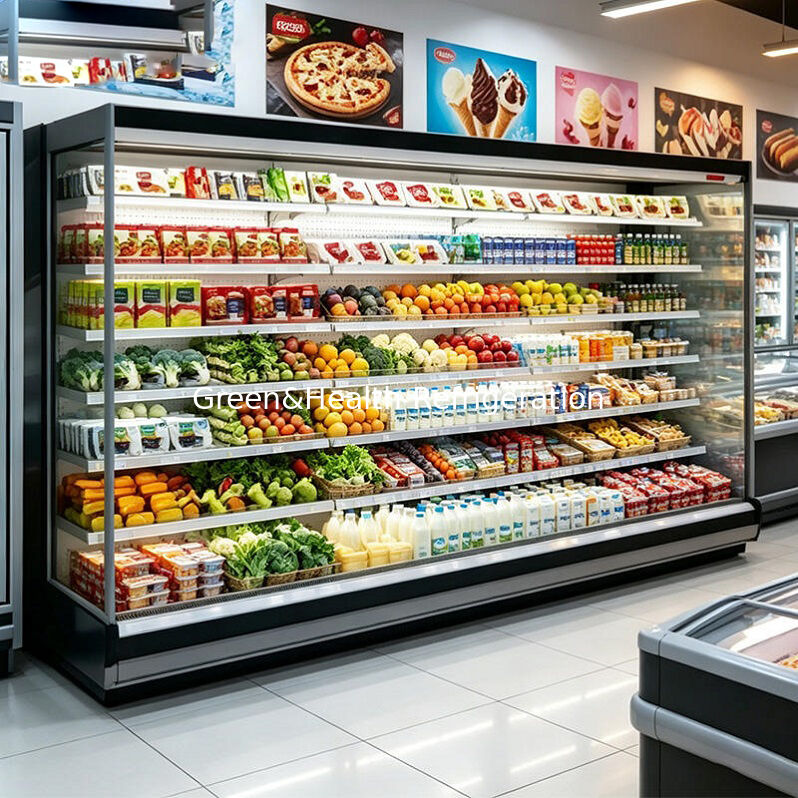 Refrigerador Expositor Comercial Preto para Açougue Produtos de Carne