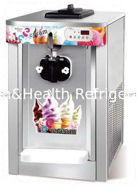 Pre - gelado macio refrigerando do saque que faz a máquinas a auto contagem para a loja da sobremesa