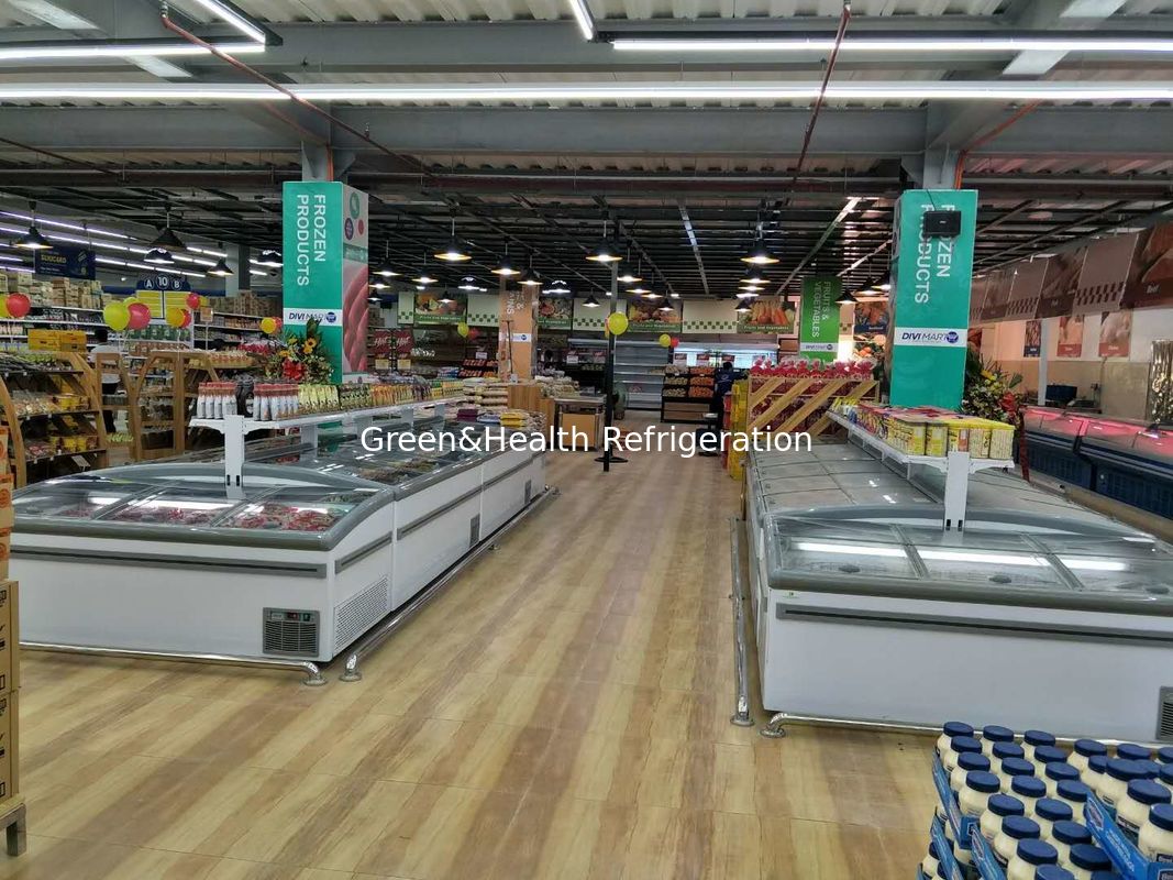 Compressor Danfoss Supermercado Ilha congelador Refrigerador comercial