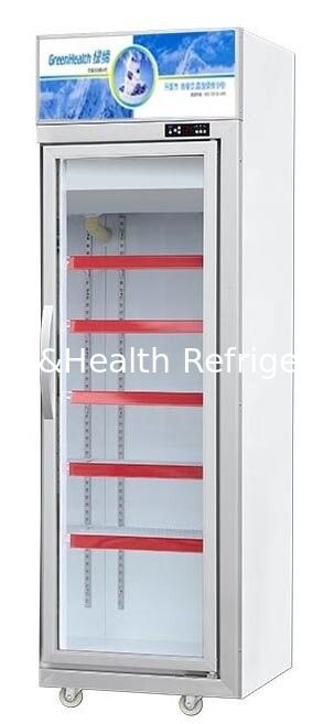 Frigorífico comercial de portas de vidro com capacidade de 500 l e compressor Danfoss - Frigorífico de display congelado vertical com porta de vidro temperado de três camadas